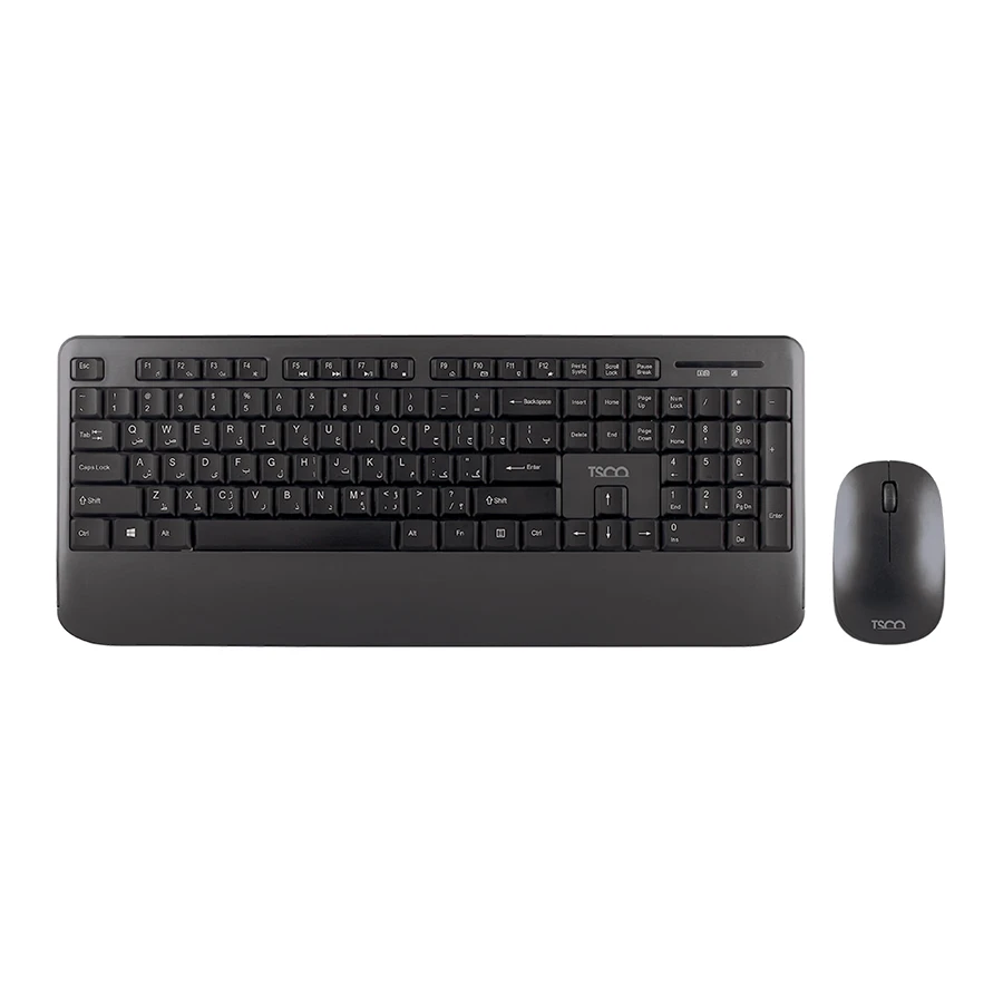 TSCO TKM 7021W Wireless Keyboard and Mouse کيبورد و ماوس بیسیم تسکو