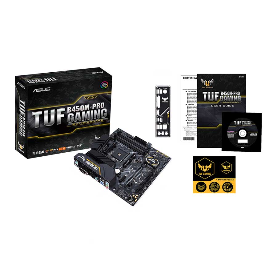 مادربرد ایسوس مدل TUF B450M-PRO GAMING