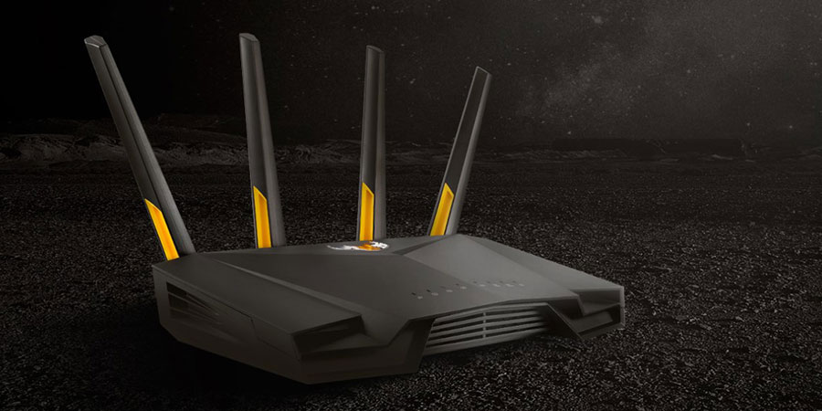 مشخصات ظاهری روتر بی‌سیم TUF Gaming AX3000