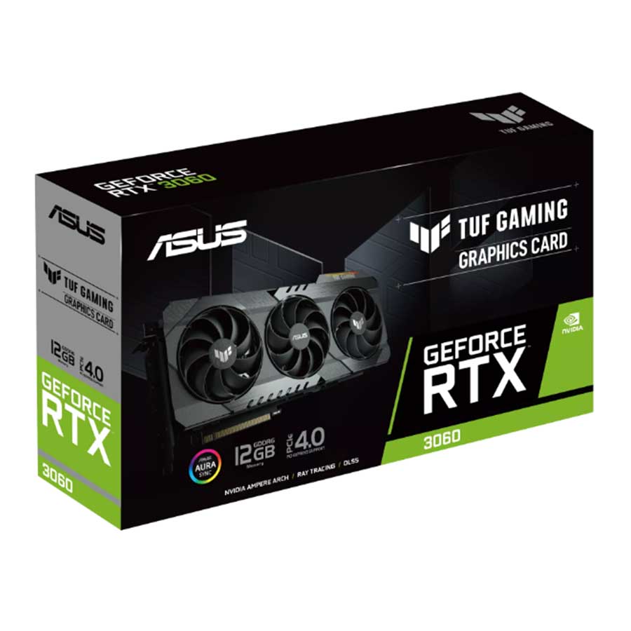 کارت گرافیک ایسوس TUF Gaming GeForce RTX3060 V2 12GB GDDR6