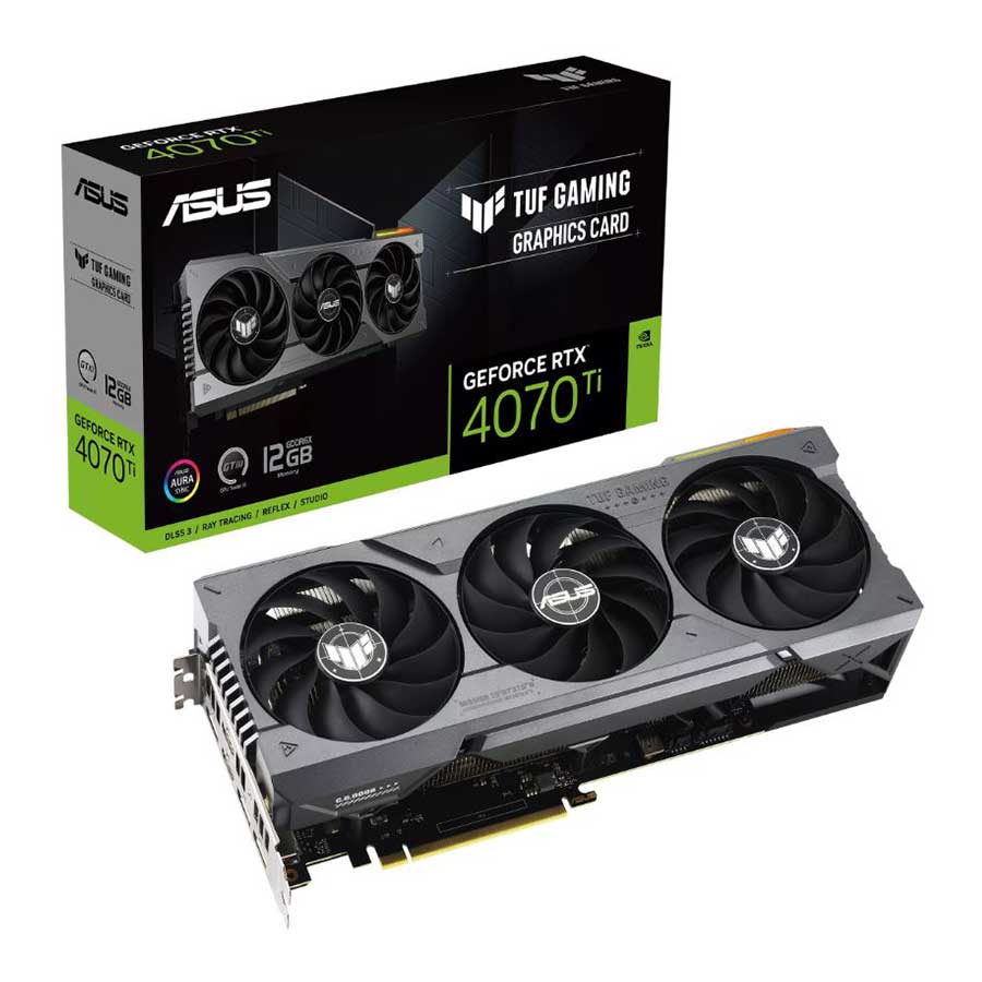 کارت گرافیک ایسوس TUF Gaming GeForce RTX4070 Ti 12GB GDDR6X