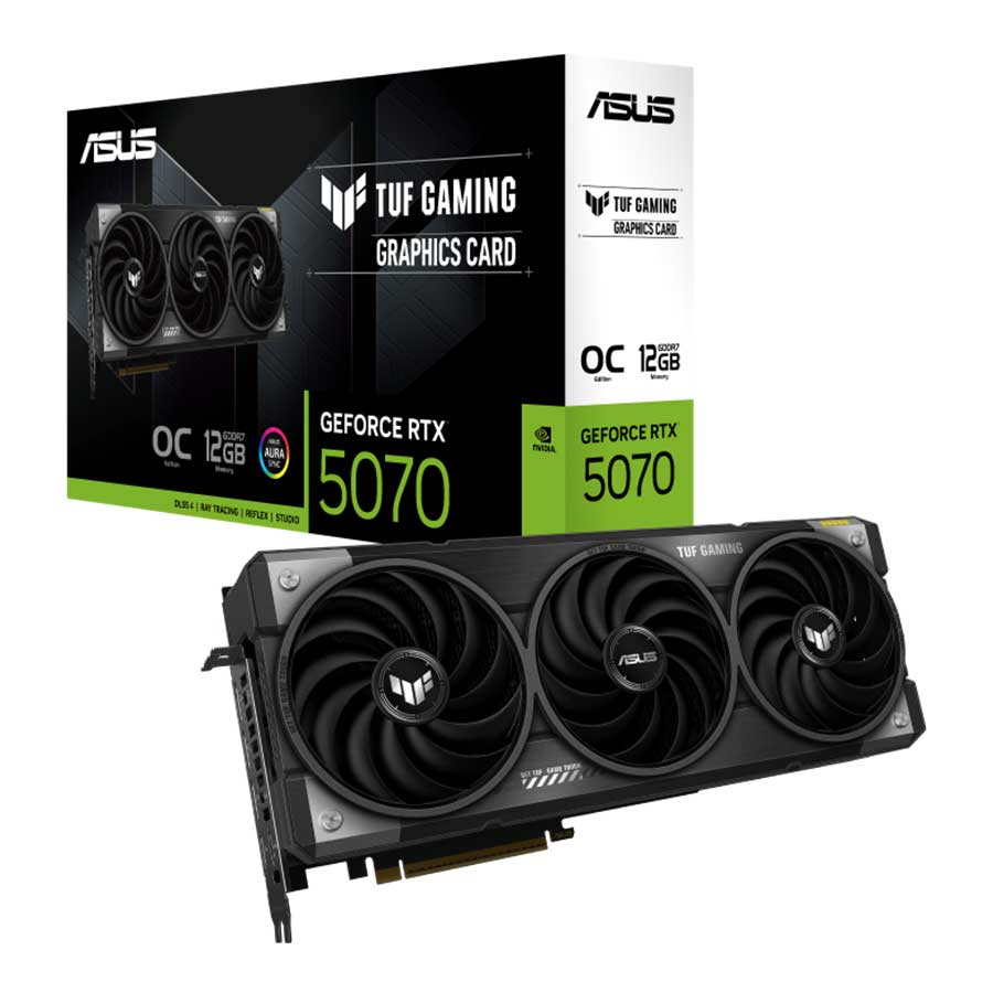 کارت گرافیک ایسوس مدل TUF-RTX5070-O12G-GAMING