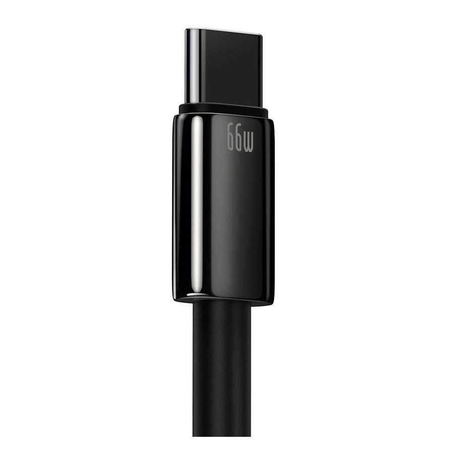 کابل تبدیل 2 متری USB به USB-C باسئوس مدل Tungsten CATWJ-C01