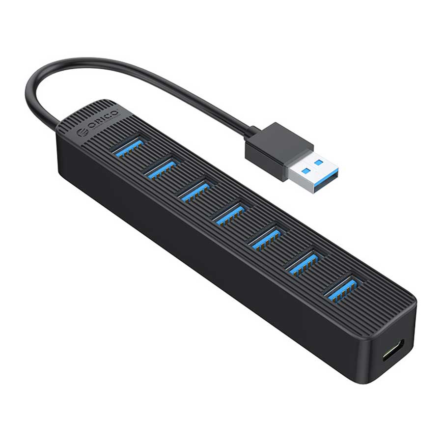 هاب USB 3.0 هفت پورت اوریکو مدل TWC3-7A-BK-EP