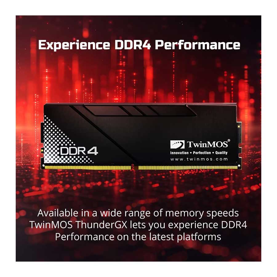رم تویین موس مدل THUNDER GX 8GB 3200MHz CL16 DDR4