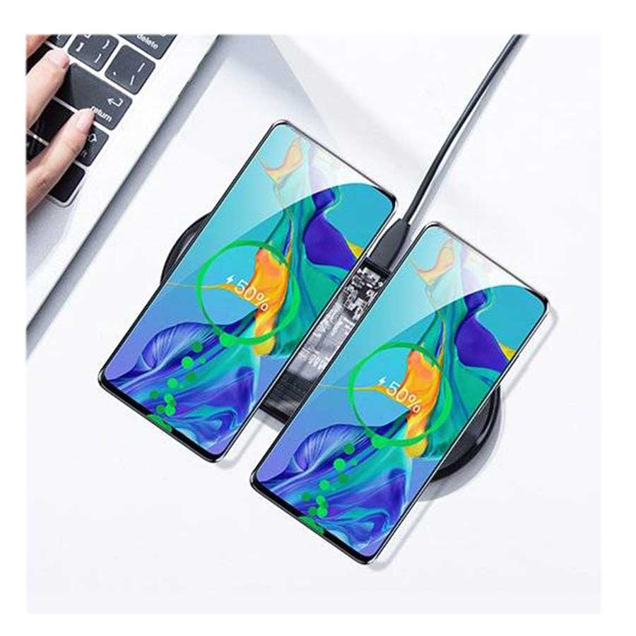 شارژر بیسیم باسئوس مدل TZWXJK-B01 24W