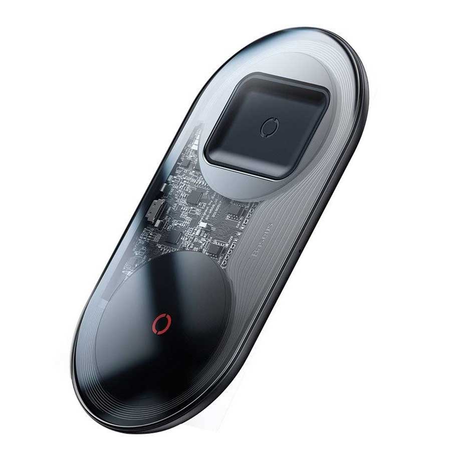 شارژر بیسیم باسئوس مدل TZWXJK-B01 24W