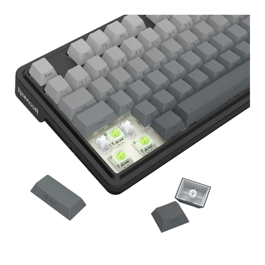 کیبورد گیمینگ بی‌سیم ردراگون مدل UCAL K673 PRO RGB