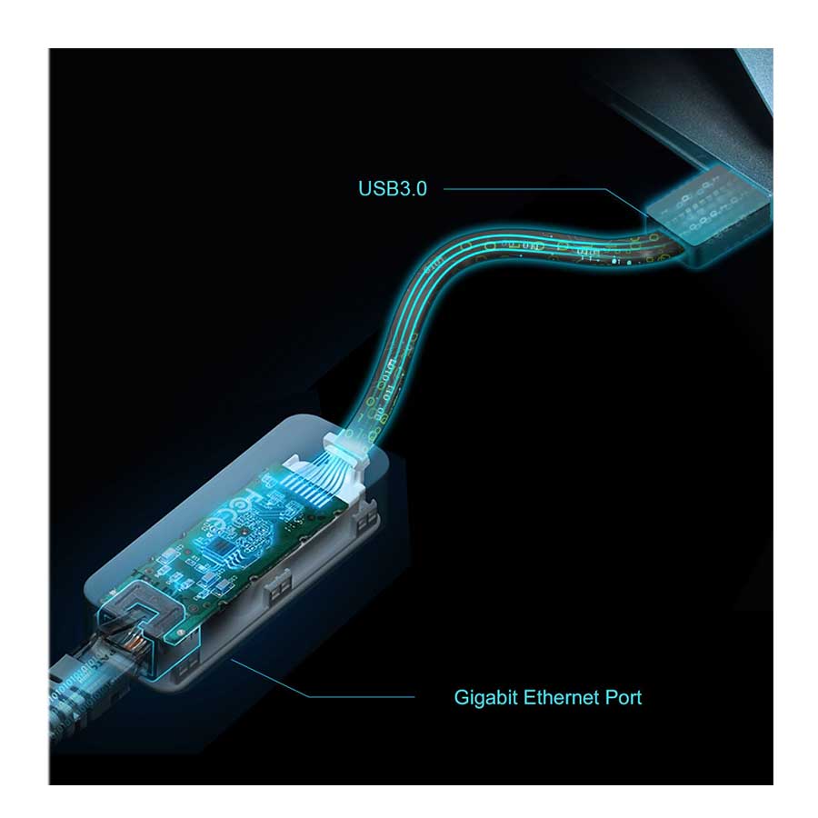 کارت شبکه USB 3.0 تی پی لينک مدل UE306