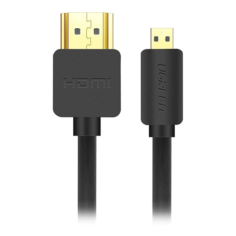 Ugreen HD127 Micro HDMI to HDMI 2.0 2m Cable کابل 2 متری تبدیل Micro HDMI به HDMI 2.0 یوگرین