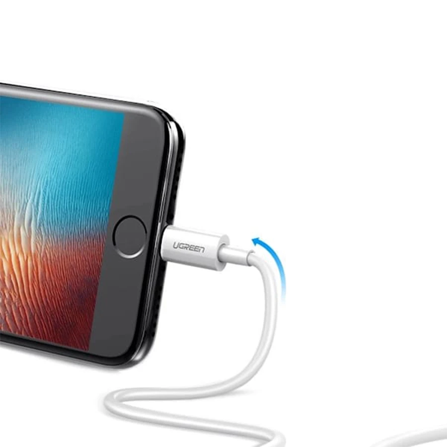 کابل 2 متری تبدیل USB به لایتنینگ یوگرین