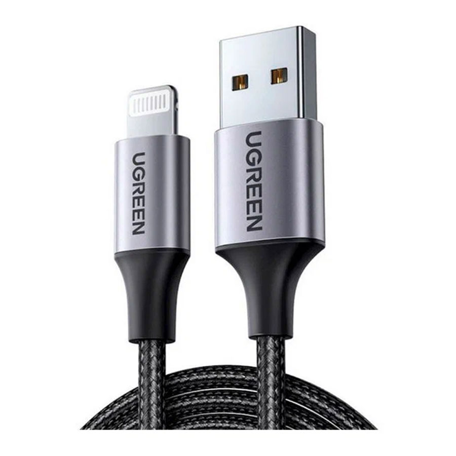 کابل 1 متری تبدیل USB به لایتنینگ یوگرین مدل US199