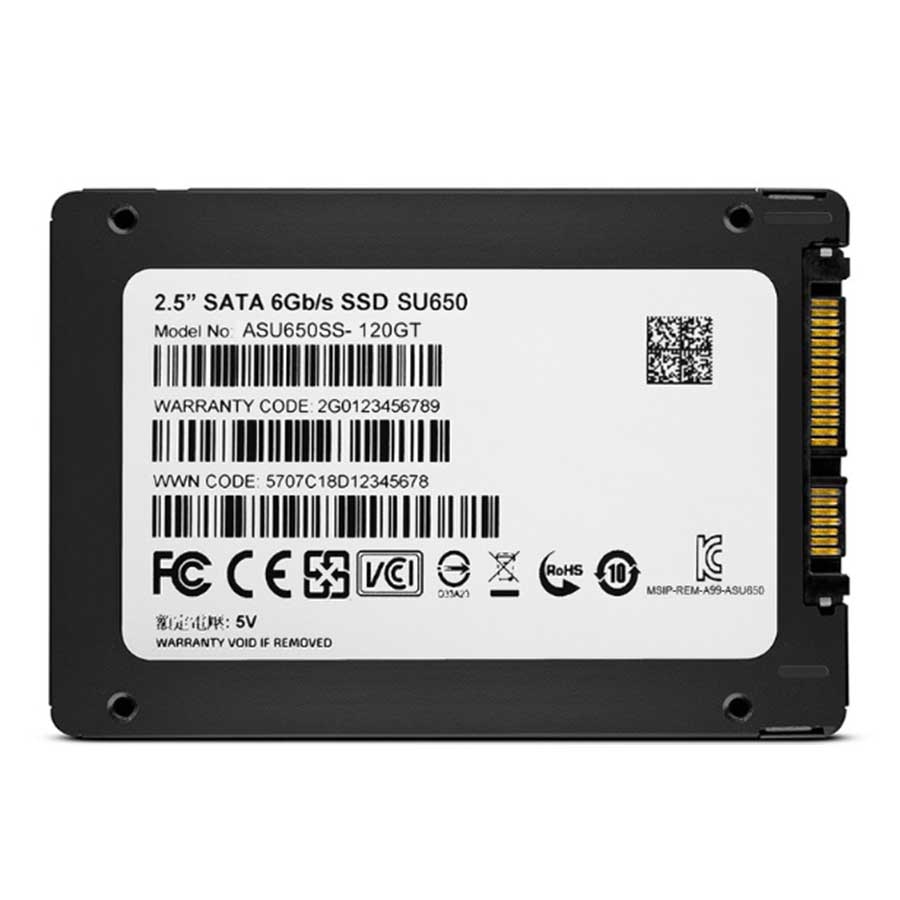 اس اس دی ای دیتا 120 گیگابایت Ultimate SU650 SATA