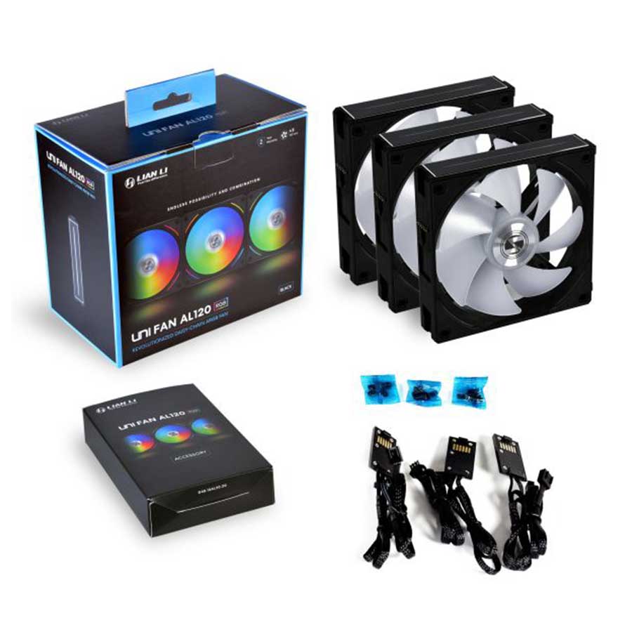 خنک کننده کیس لیان لی مدل UNI Fan AL 120 Triple B