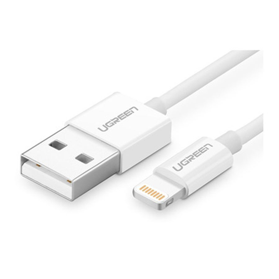 کابل 1 متری تبدیل USB به لایتنینگ یوگرین مدل US155