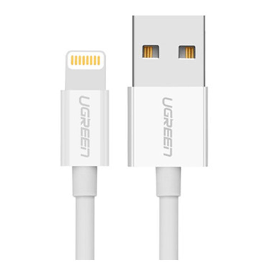 کابل 1 متری تبدیل USB به لایتنینگ یوگرین مدل US155