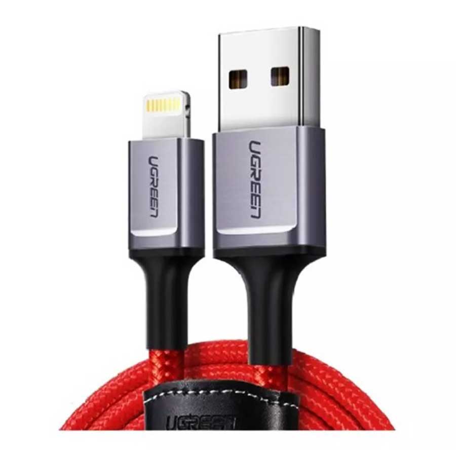 کابل 1 متری تبدیل USB به لایتنینگ یوگرین مدل US293