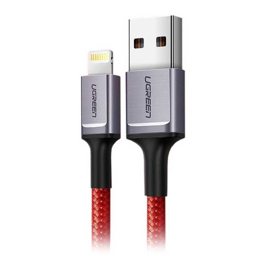 کابل 1 متری تبدیل USB به لایتنینگ یوگرین مدل US293