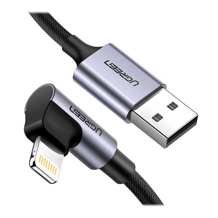 کابل 1 متری تبدیل USB به لایتنینگ یوگرین مدل US299