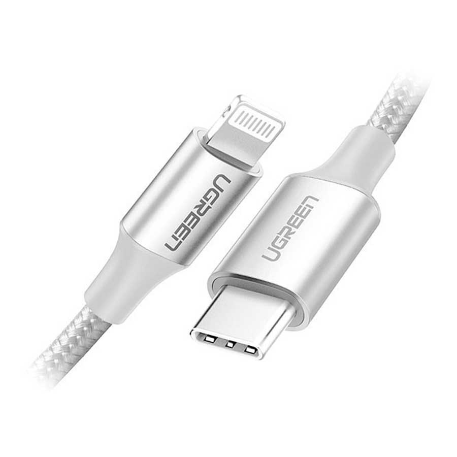 کابل 1 متری تبدیل USB-C به لایتنینگ یوگرین مدل US304