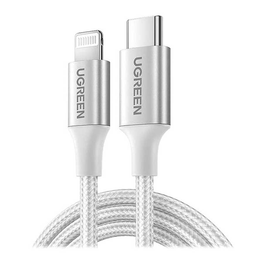 کابل 1 متری تبدیل USB-C به لایتنینگ یوگرین مدل US304