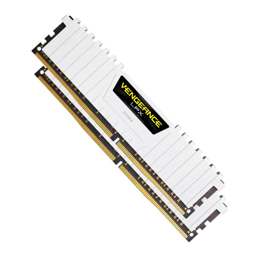 رم کورسیر مدل VENGEANCE LPX White DUAL DDR4