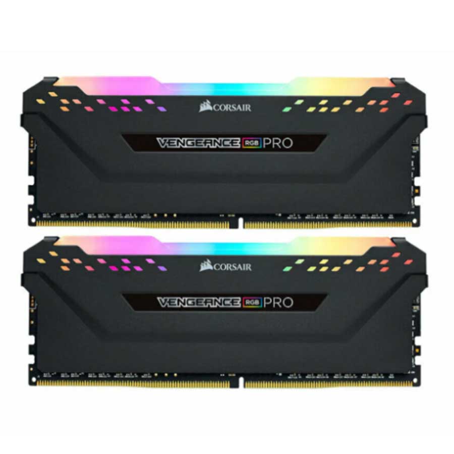 رم کورسیر VENGEANCE RGB PRO 16GB 8GBx2 4000MHz CL18