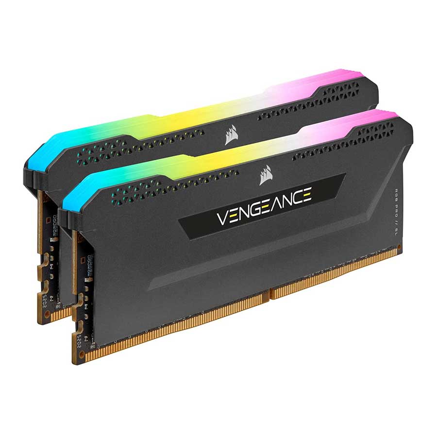 رم کورسیر VENGEANCE RGB PRO 32GB 16GBx2 4000MHz CL18