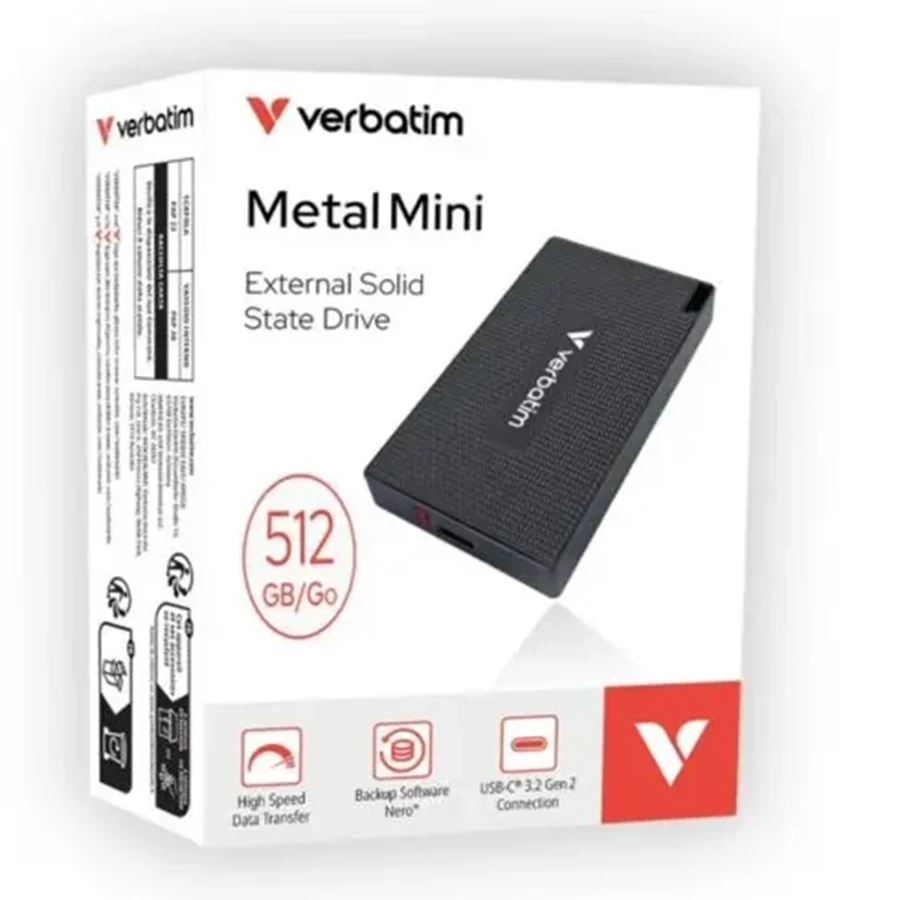 اس اس دی 512 گیگابایت USB 3.2 Gen2 ورباتیم
