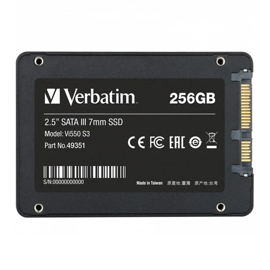 اس اس دی 256 گیگابایت 2.5 اینچ SATA ورباتیم