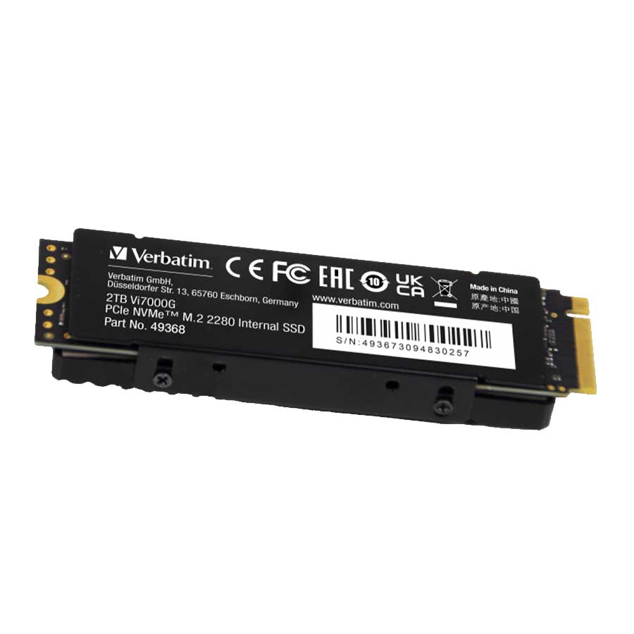 اس اس دی 2 ترابایت ورباتیم مدل Vi7000G M.2 2280 PCIe NVMe