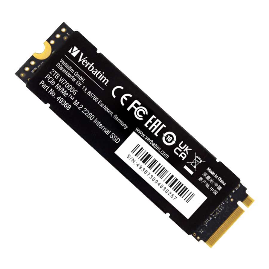 اس اس دی 2 ترابایت ورباتیم مدل Vi7000G M.2 2280 PCIe NVMe