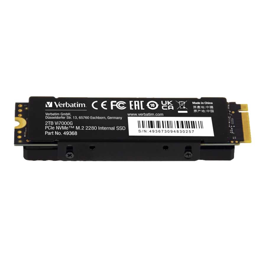اس اس دی 2 ترابایت ورباتیم مدل Vi7000G M.2 2280 PCIe NVMe