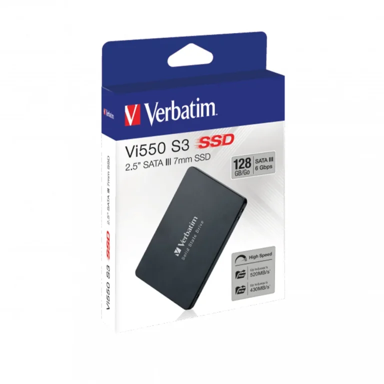 اس اس دی اینترنال Verbatim مدل VI550 S3 ظرفیت 128 گیگابایت