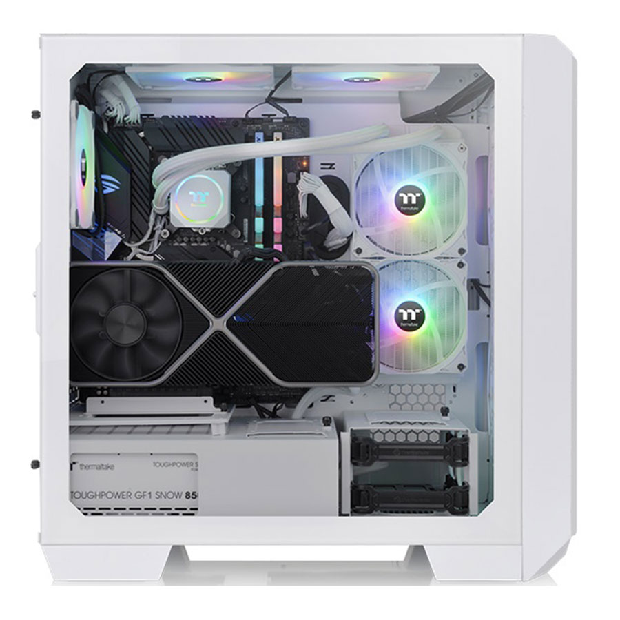 کیس کامپیوتر ترمالتیک مدل View 300 MX Snow