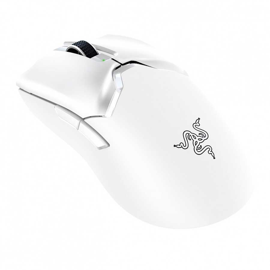 ماوس گیمینگ بی‌سیم ریزر مدل VIPER V2 PRO White