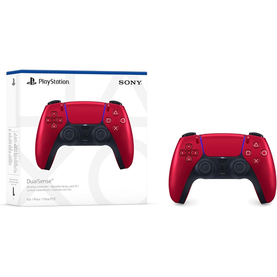Sony PlayStation 5 DualSense Volcanic RED Wireless Controller دسته بازی بیسیم سونی