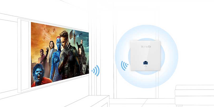 اکسس پوینت WiFi-4 بی‌سیم تی پی لینک W6-S