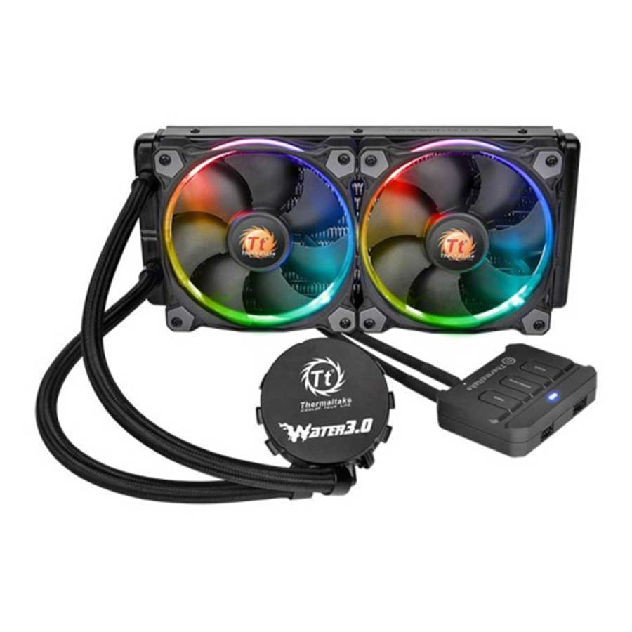 خنک کننده مایع پردازنده ترمالتیک مدل Water 3.0 Riing RGB 240