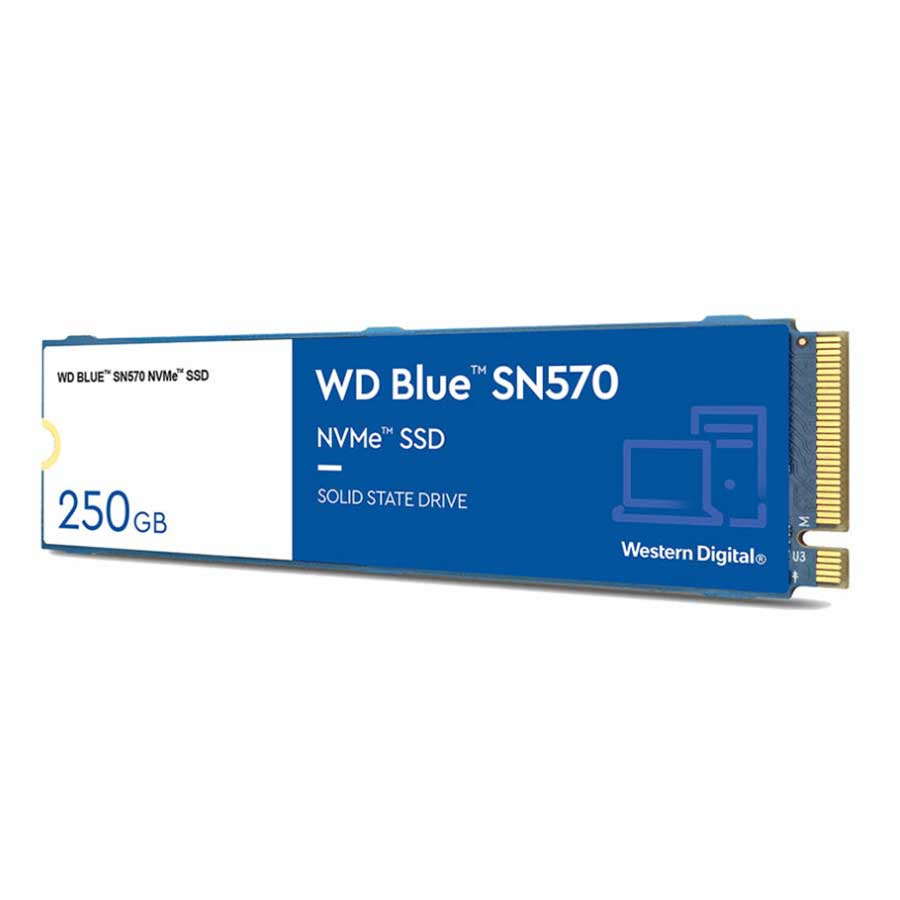 اس اس دی 250 گیگابایت وسترن دیجیتال مدل WD Blue SN570 NVMe
