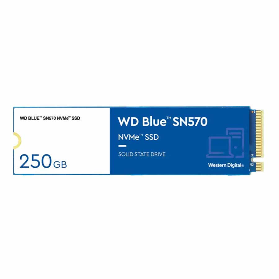 اس اس دی 250 گیگابایت وسترن دیجیتال مدل WD Blue SN570 NVMe