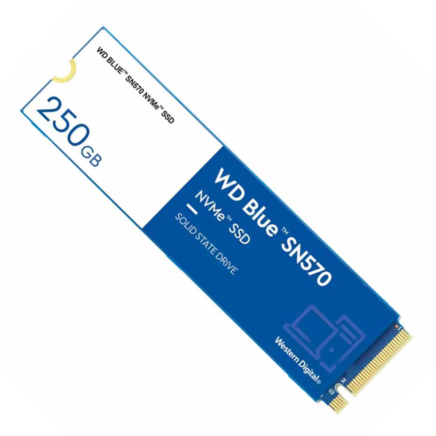 اس اس دی 250 گیگابایت وسترن دیجیتال مدل WD Blue SN570 NVMe