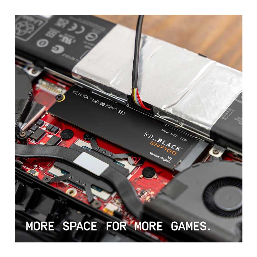 اس اس دی 2 ترابایت وسترن دیجیتال مدل BLACK SN7100 M.2 2280 NVMe