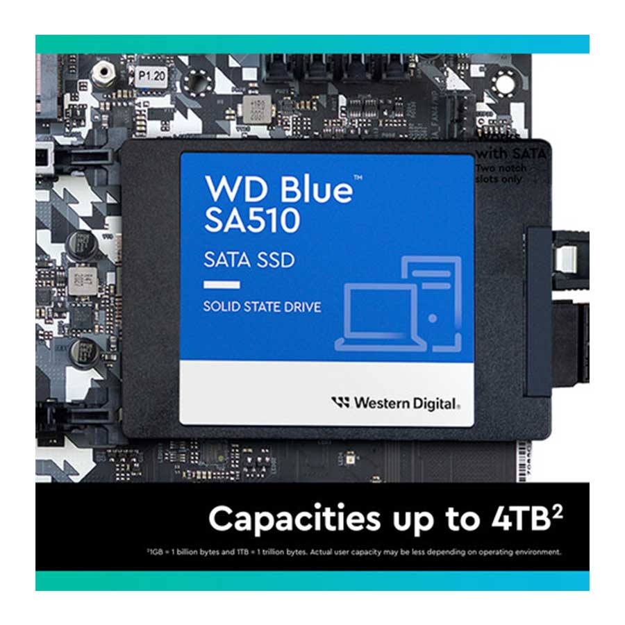 اس اس دی 4 ترابایت 2.5 اینچ SATA وسترن دیجیتال مدل Blue SA510