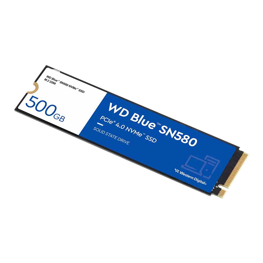 اس اس دی 500 گیگابایت وسترن دیجیتال مدل Blue SN580 NVMe M.2 2280