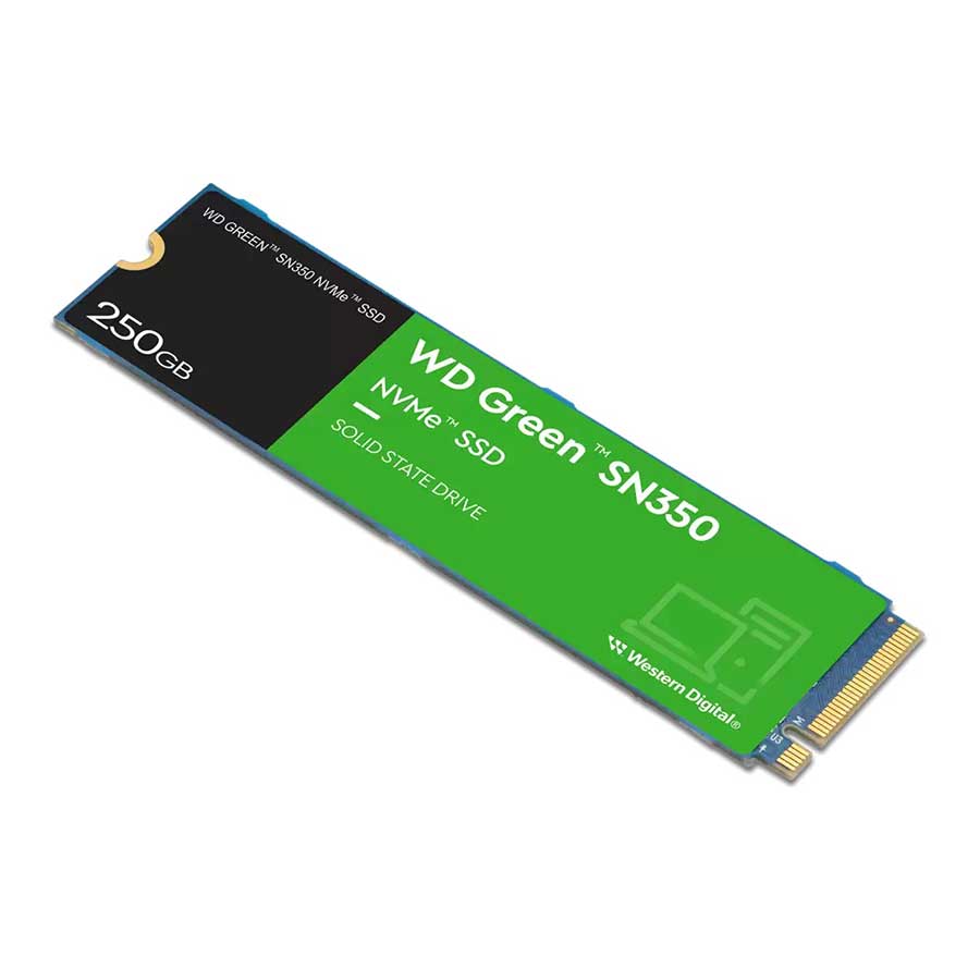 اس اس دی 250 گیگابایت وسترن دیجیتال مدل Green SN350 M.2 2280 NVMe