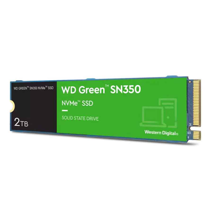 اس اس دی 2 ترابایت وسترن دیجیتال مدل Green SN350 M.2 2280 NVMe