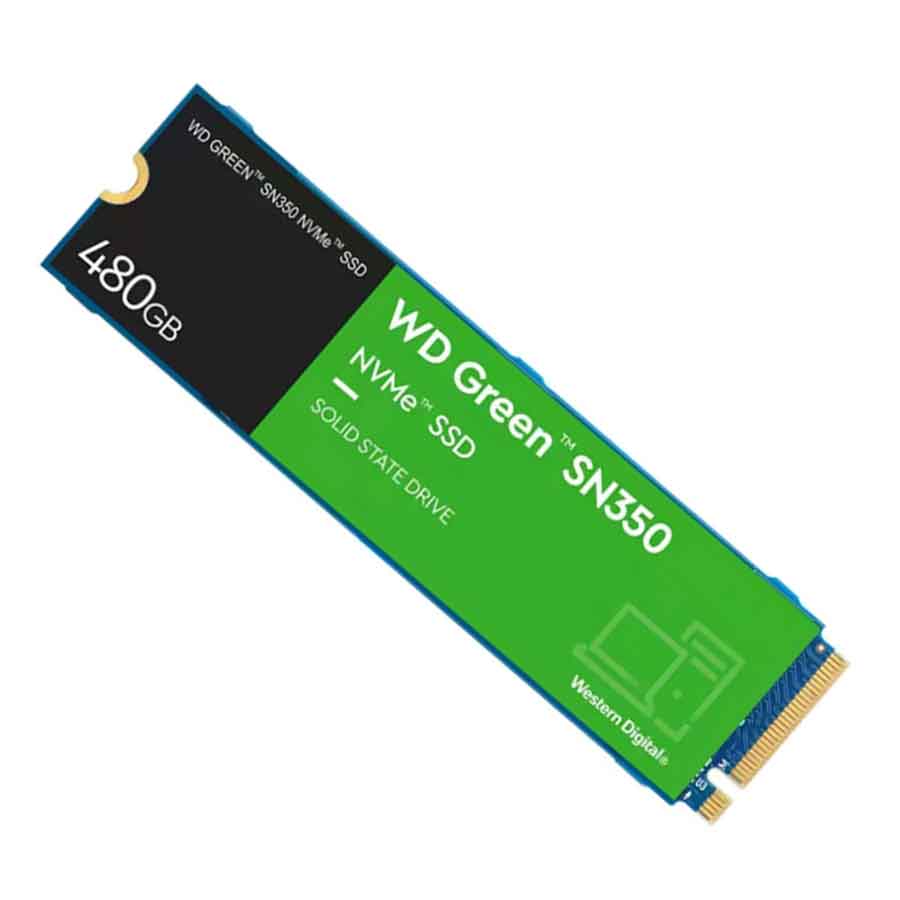 اس اس دی 480 گیگابایت وسترن دیجیتال مدل Green SN350 M.2 2280 NVMe