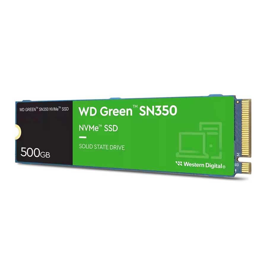 اس اس دی 500 گیگابایت وسترن دیجیتال مدل Green SN350 M.2 2280 NVMe