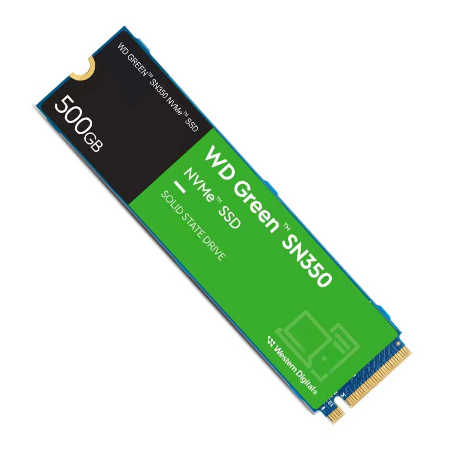 اس اس دی 500 گیگابایت وسترن دیجیتال مدل Green SN350 M.2 2280 NVMe